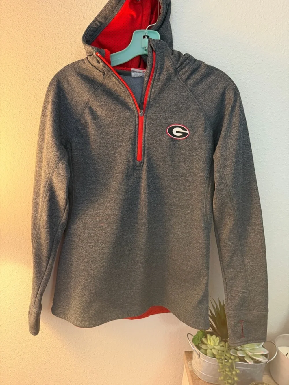 Georgia Hooded Quarter-Zip Pullover - Picture 2 of 9